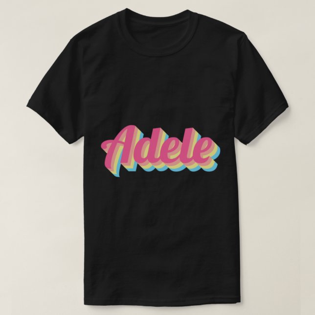 Camiseta Adele Sweet Baby Name (Diseño del anverso)