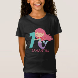 Camiseta Adella - Hermana mayor de Ariels 7 cumpleaños T-Sh