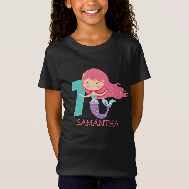 Camiseta Adella - Hermana mayor de Ariels cumpleaños T-Shir (Anverso)