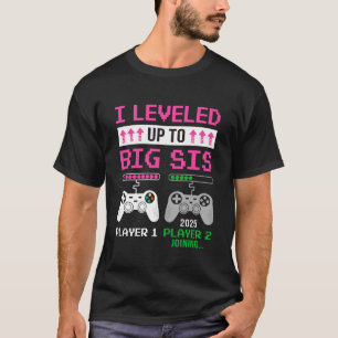 Camiseta Además De Un Juego De Vídeo Gracioso De Big Sister