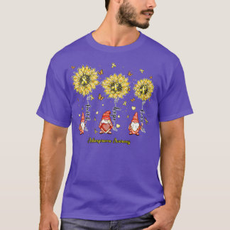Camiseta Adenosarcoma Conciencia gnomo fe esperanza girasol