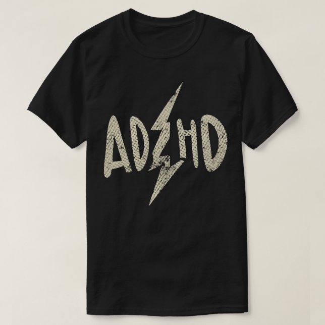 CAMISETA ADHD (Diseño del anverso)