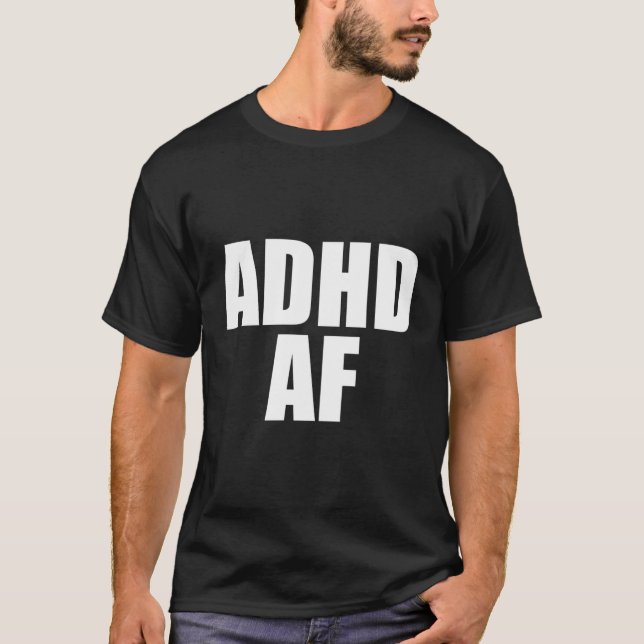 Camiseta Adhd Af (Anverso)