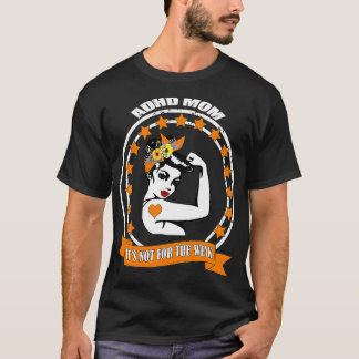Camiseta Adhd Awareness Mom Warrior