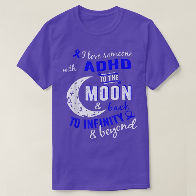 Camiseta Adhd Awareness Shirt For Kid  (Diseño del anverso)