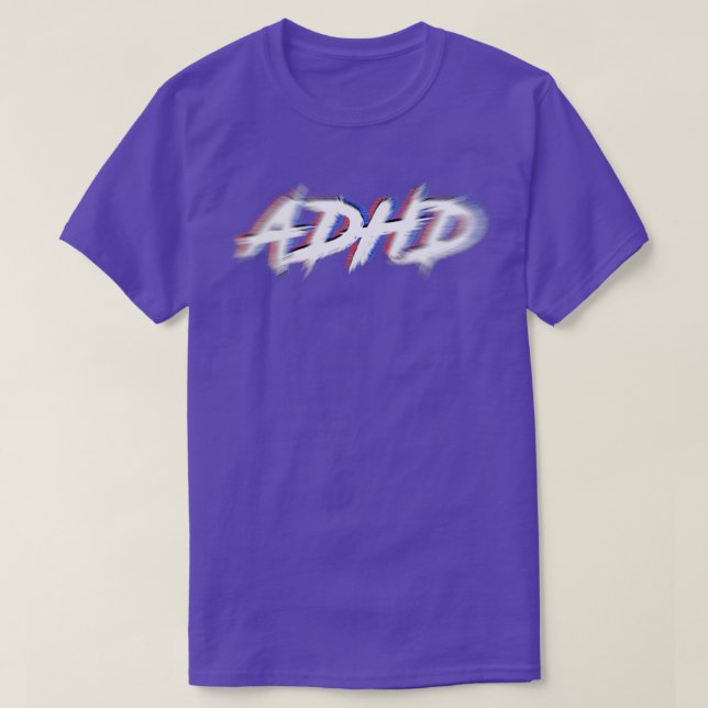 Camiseta ADHD awareness supporter (Diseño del anverso)
