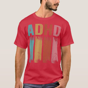 Camiseta ADHD Awareness Vintage ADHD Mom Kids