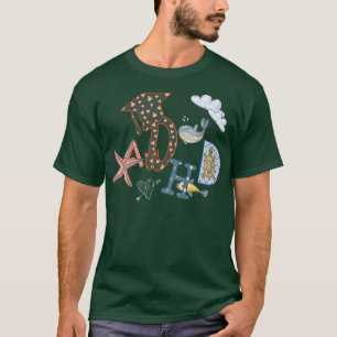 Camiseta ADHD Beach Vibes ADHD Warrior Mental Health TDAH A