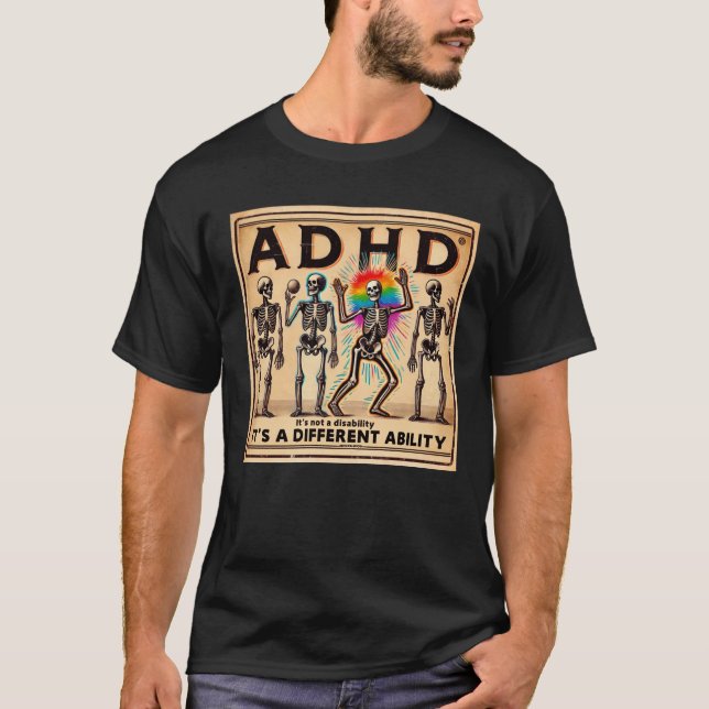 Camiseta adhd burnout club (Anverso)