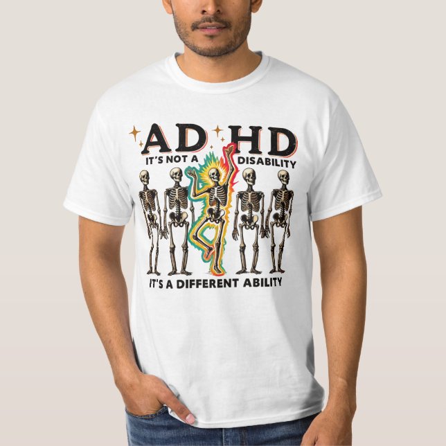 Camiseta adhd burnout club (Anverso)