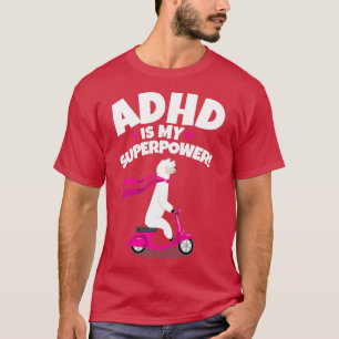 Camiseta ADHD is My Superpower Llama