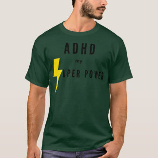 Camiseta ADHD mi superpotencia