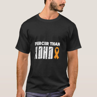 Camiseta Adhd Sensibilización Mayor Atención Deficiente Gue