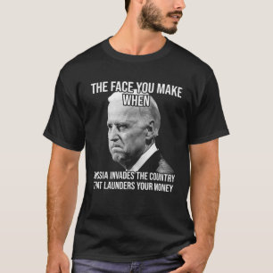 Camiseta Adhieran La Cara Que Hacen Cuando Rusia Invade El