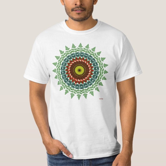 Camiseta Adiantum Mandala (Anverso)
