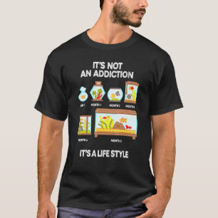 Camiseta Adicción al acuarioadicto al acuario Acuarista Pez