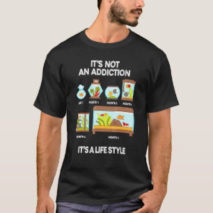 Camiseta Adicción al acuarioadicto al acuario Acuarista Pez