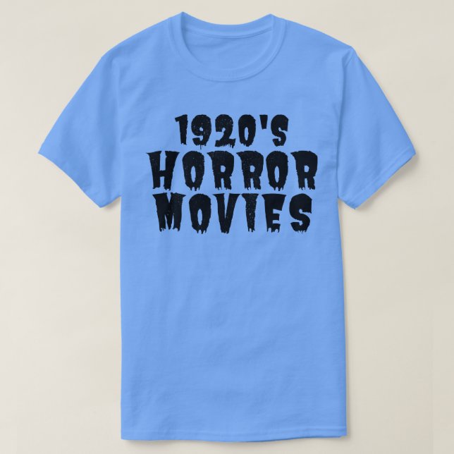 Camiseta Adicción de terror de los años 1920 (Diseño del anverso)