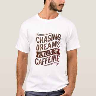 Camiseta adicta a la cafeína