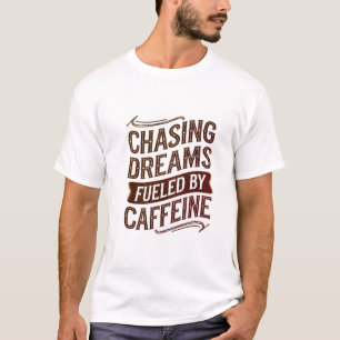 Camiseta adicta a la cafeína