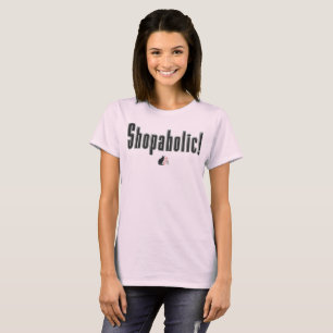 Camiseta ¡Adicta a las compras!