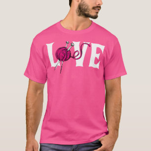 Camiseta Adicta al Hilo - Camiseta de Tejer y Ganc