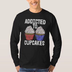 Camiseta Adictas a las magdalenas  Mujeres horneando muffin