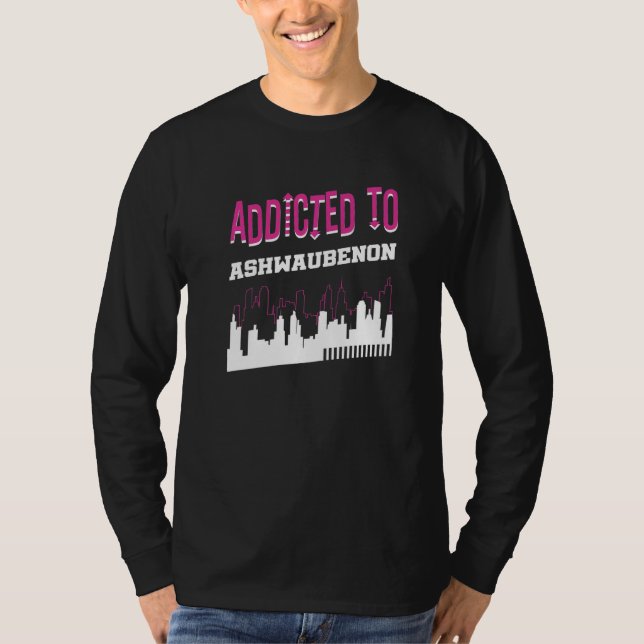 Camiseta Adicto A Ashwaubenon Vacation Humor Trip Wisco (Anverso)