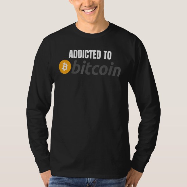 Camiseta Adicto A Bitcoin DeFi Crypto HODL Bitcoin (Anverso)