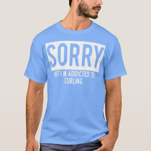 Camiseta adicto a Curling