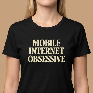Camiseta Adicto a Internet Móvil