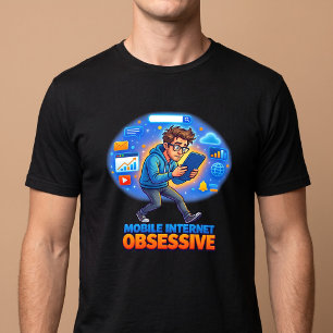 Camiseta Adicto a Internet Móvil