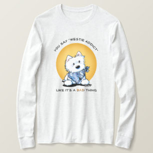 Camiseta Adicto a KiniArt Westie