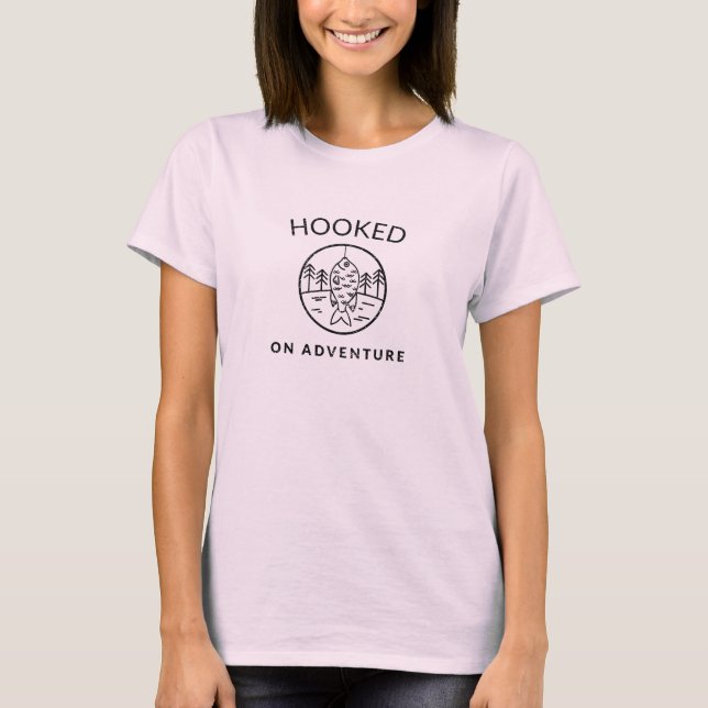 Camiseta Adicto a la aventura (Anverso)