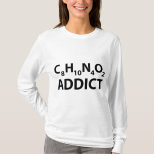 Camiseta Adicto a la cafeína