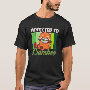 Camiseta Adicto A La Cita De Bamboo Para Un Zoológico De Pa
