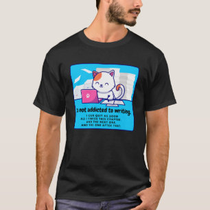 Camiseta Adicto a la escritura: La cucaracha escritora