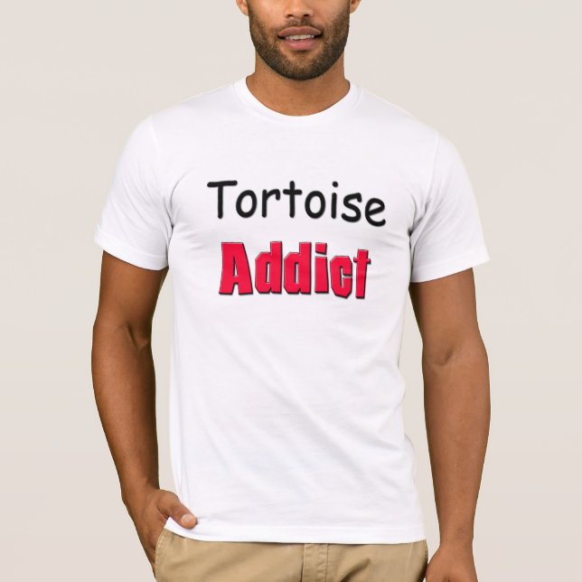 Camiseta Adicto a la tortuga (Anverso)