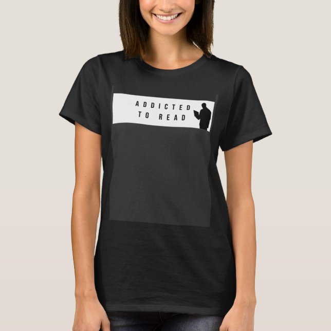 Camiseta Adicto A Leer El Club De Discusión De Libros De Le (Anverso)