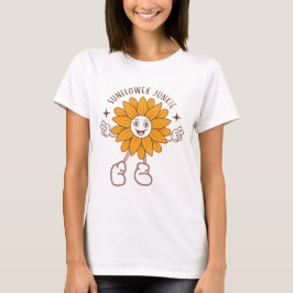 Camiseta Adicto a los girasoles 