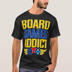 Camiseta Adicto a los juegos de mesa