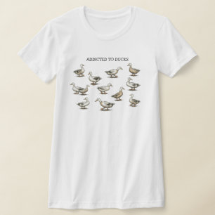 Camiseta Adicto a los Patos