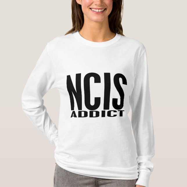 Camiseta Adicto a NCIS (Anverso)