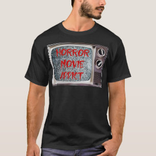 Camiseta Adicto a película de terror