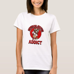 Camiseta Adicto a película de terror