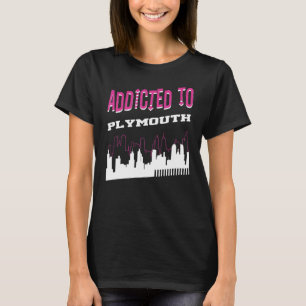 Camiseta Adicto A Plymouth Vacation Humor Trip Vermont