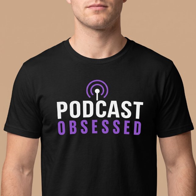 Camiseta Adicto a podcasts (Subido por el creador)