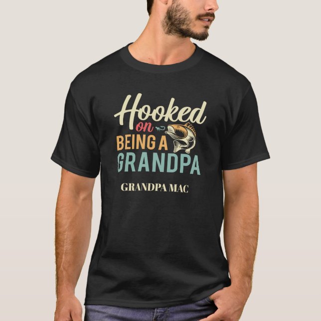 Camiseta Adicto a ser abuelo (Anverso)