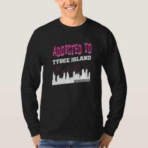Camiseta Adicto A Tybee Island Vacation Humor Trip Geor