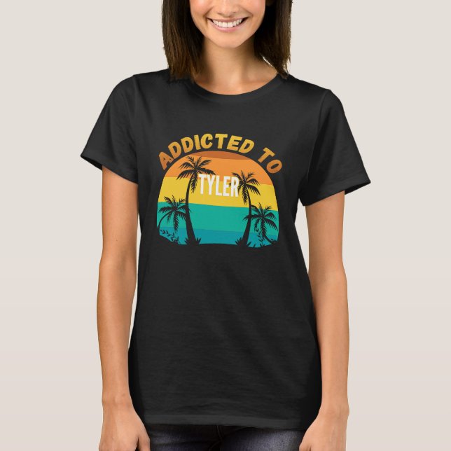 Camiseta Adicto a Tyler desde Tyler (Anverso)